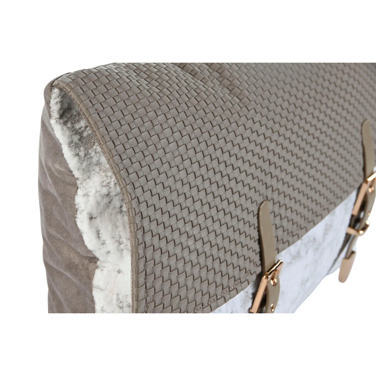 Coussin Home ESPRIT Blanc Beige 50 x 10 x 30 cm – Image 3