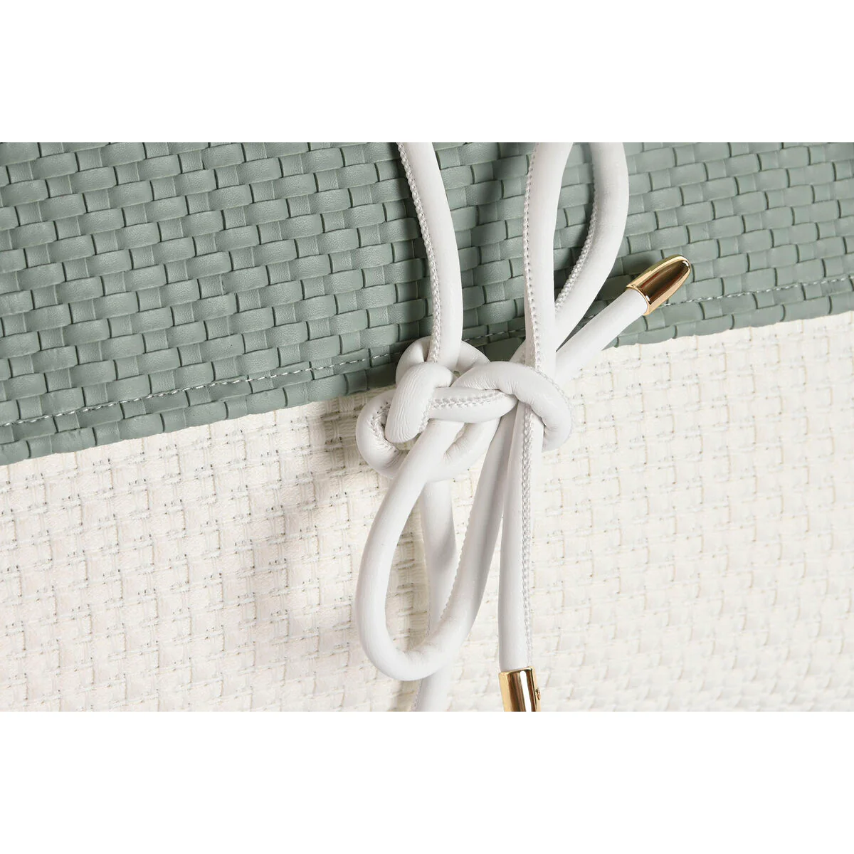 Coussin Home ESPRIT Blanc Vert 50 x 10 x 30 cm – Image 4